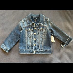 GAP toddler icon denim jacket 3yo (NWT)